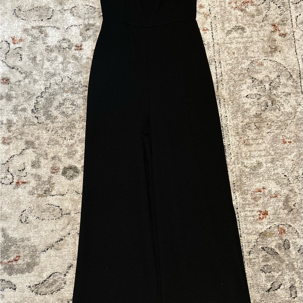 Lulu's Classic Black Jumpsuit